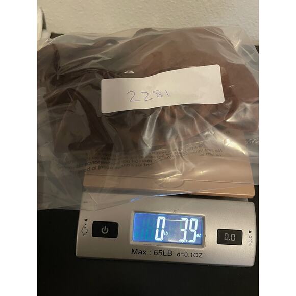 Vintage Be Right Back Womens Crop Top Large Brown Velvet Strappy Deadstock Y2K - Picture 7 of 7